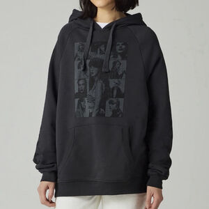 Taylor Swift The Eras Tour Hoodie 2023 2024 Gray Black XS Official Concert Merch